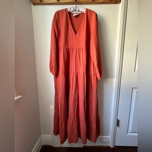 Universal Thread Tiered Maxi Dress from Target size Medium